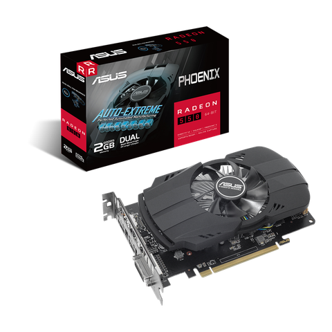Card Vga Asus Phoenix Rx 550 2gb Ddr5