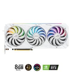  Card Vga Asus Rog Strix Geforce Rtx 3070 White Oc Edition 8gb V2 