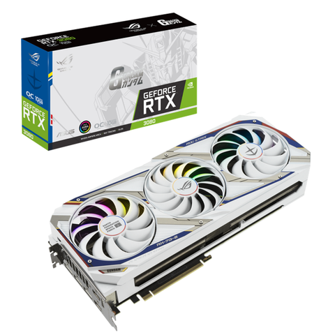 Card Vga Asus Rog Strix Geforce Rtx™ 3080 Gundam Edition 10gb Gddr6x