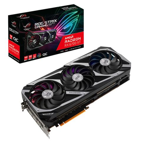 Card Vga Asus Rog Strix Rx 6700 Xt Oc 12g Gaming
