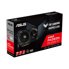  Card Vga Asus Tuf Gaming Radeon™ Rx 6500 Xt Oc Edition 4gb 