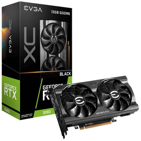 Card Vga Evga Geforce Rtx™ 3060 Xc Black Gaming