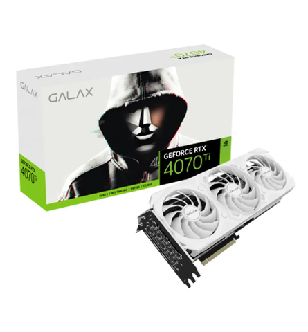 Card Vga Galax Geforce Rtx 4070 Ti Ex Gamer White