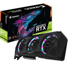  Card Vga Gigabyte Aorus Geforce Rtx 3060 Ti Elite 8g (rev. 2.0) 