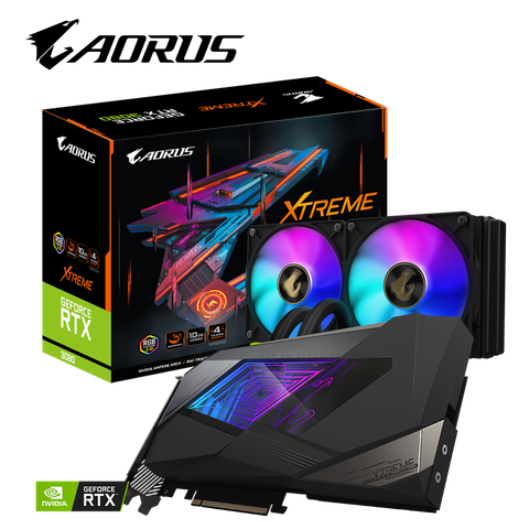 Card Vga Gigabyte Aorus Geforce Rtx 3080 Xtreme Waterforce 10g