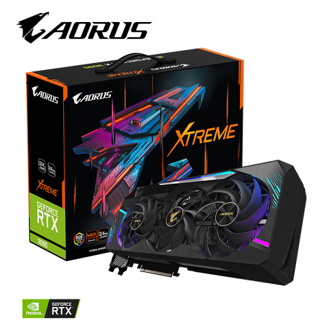 Card Vga Gigabyte Aorus Geforce Rtx 3090 Xtreme 24gd