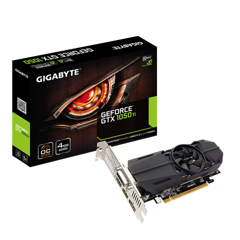 Card Vga Gigabyte Geforce Gtx 1050 Ti Oc Low Profile 4g