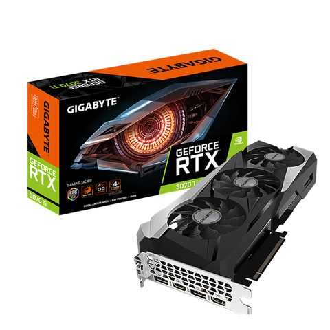 Card Vga Gigabyte Geforce Rtx 3070 Ti Gaming Oc 8g Gddr6x Gv-n307t