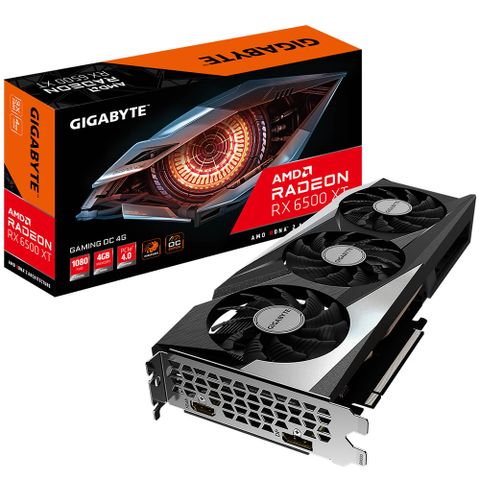 Card Vga Gigabyte Radeon™ Rx 6500xt Gaming Oc 4g – 4gb Gddr6