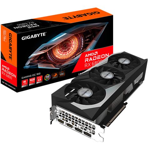 Card Vga Gigabyte Radeon™ Rx 6800 Gaming Oc 16g – 16gb Gddr6