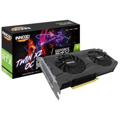 Card Vga Inno3d Geforce Rtx™ 3050 Twin X2 Oc 8g – 8gb Gddr6