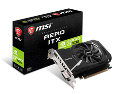  Card Vga Msi Geforce Gt 1030 Aero Itx 2gd4-oc 