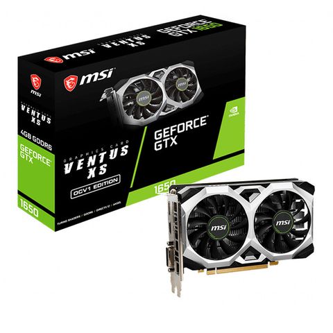 Card Vga Msi Geforce Gtx 1650 D6 4gb Ventus Xs Oc