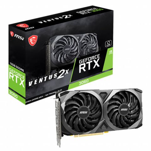 Card Vga Msi Geforce Rtx™ 3060 Ventus 2x 12g – 12gb Gddr6