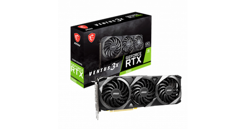 Card Vga Msi Geforce Rtx™ 3060 Ventus 3x 12g Oc – 12gb Gddr6