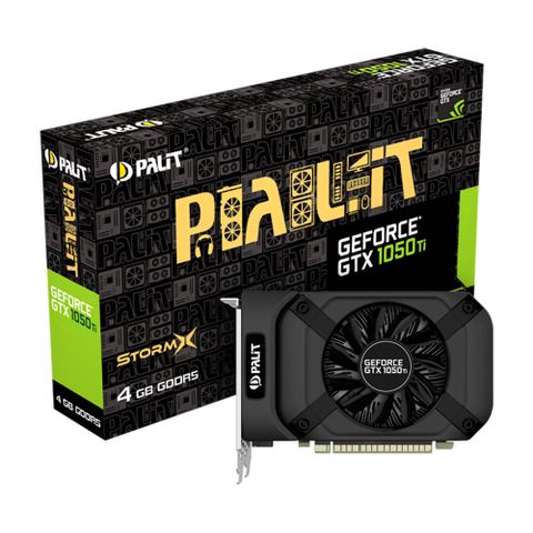 Card Vga Palit Geforce® Gtx 1050ti Stormx 4gb Gddr5