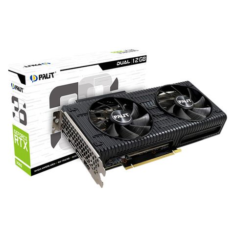 Card Vga Palit Geforce Rtx 3060 Lhr Dual 12gb Gddr6