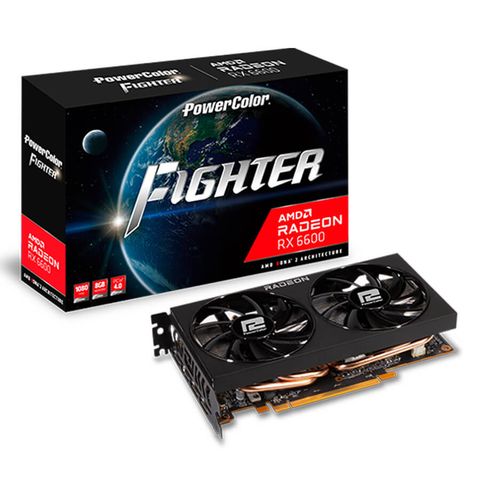 Card Vga Powercolor Fighter Amd Radeon™ Rx 6600 8gb Gddr6