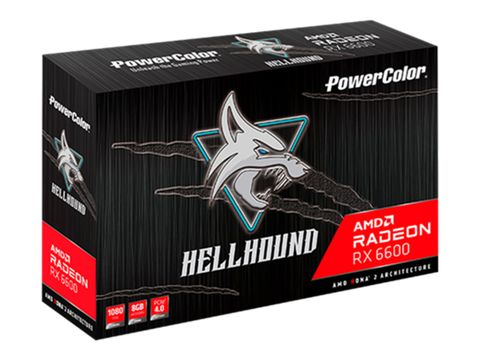 Card Vga Powercolor Hellhound Radeon Rx 6600 8gb Gddr6