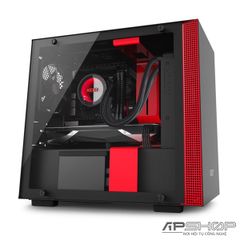  CASE NZXT H200i Matte Black / Red 