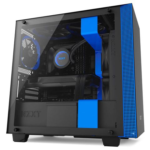 CASE NZXT H400 MATTE BLACK/ BLUE