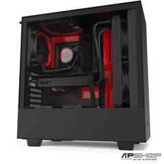  Case NZXT H510 Matte Black/Red 