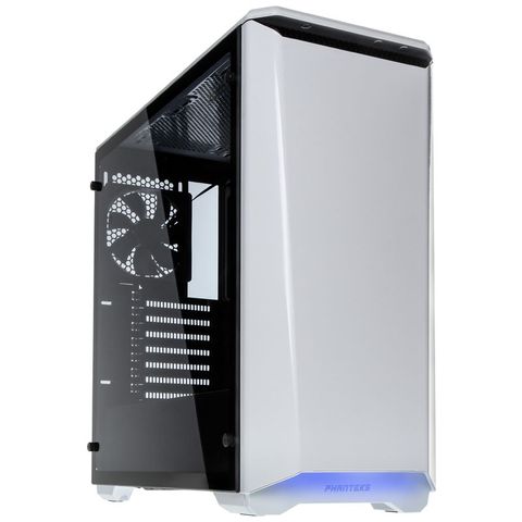 Case Phanteks Eclipse P400s Tempered Glass - Black / White