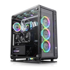  Case Thermaltake Core P6 Tempered Glass Black 