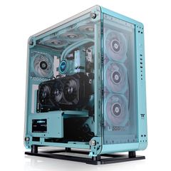  Case Thermaltake Core P6 Tempered Glass Turquoise 