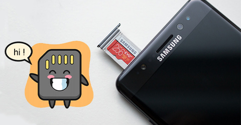 Cách lắp, gắn thẻ nhớ vào điện thoại Samsung đơn giản, nhanh chóng