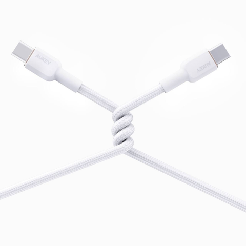 Cáp Aukey CB-NCC1 C-C bọc dù 1M