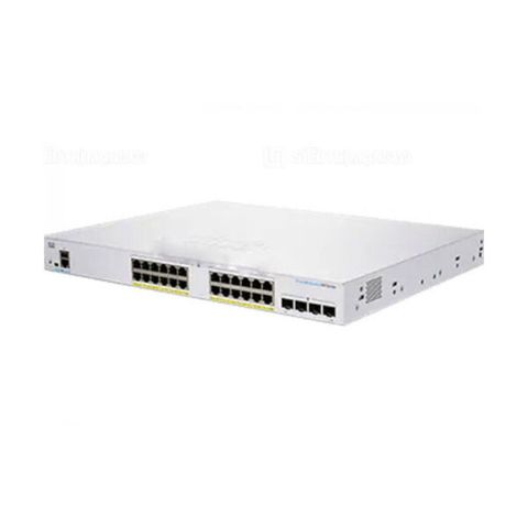 Managed Gigabit Switch Poe Cisco 24 Port Cbs350-24fp-4g-eu