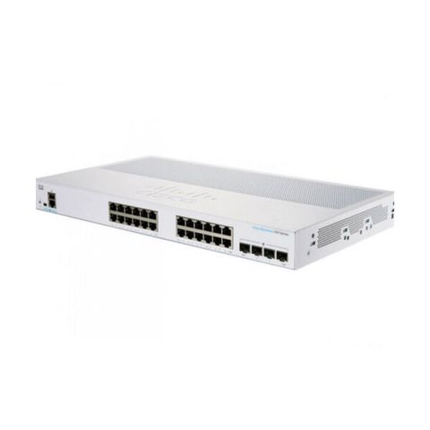 Managed Gigabit Switch Poe Cisco 24 Port Cbs350-24p-4g-eu