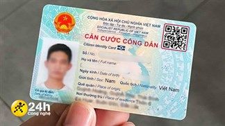 Thẻ CCCD gắn chip mới có mã QR lưu số CMND, không yêu cầu người dân phải cung cấp giấy xác nhận khi thực hiện giao dịch