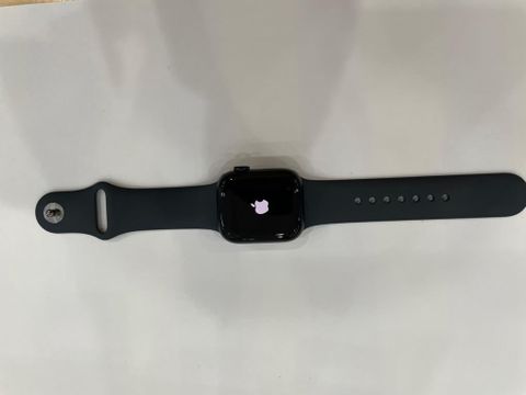 Apple Watch Series 7 GPS + Cellular, 41mm Midnight Aluminium Case with Midnight Sport Band - Regular (MKHQ3VN/A)