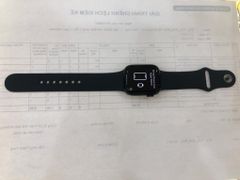  Apple Watch Series 7 GPS + Cellular, 41mm Midnight Aluminium Case with Midnight Sport Band - Regular (MKHQ3VN/A) 