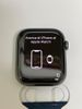 Apple Watch Series 7 GPS + Cellular, 45mm Graphite Stainless Steel Case with Abyss Blue Sport Band - Regular (MKL23VN/A)