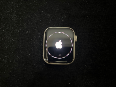Apple Watch Series 7 GPS + Cellular, 45mm Starlight Aluminium Case with Starlight Sport Band - Regular (MKJQ3VN/A)