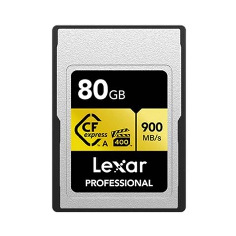 Thẻ nhớ CFexpress Lexar Professional 80GB Type A GOLD Series
