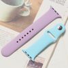 Dây silicone đồng hồ Apple 44 mm xanh tím M02-03-44