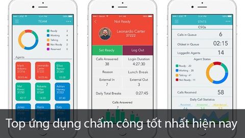 TOP 5 ứng dụng chấm công tốt nhất trên Android, iOS