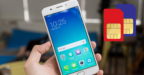 Cách cài đặt chế độ 2 SIM trên OPPO F1s đơn giản nhất