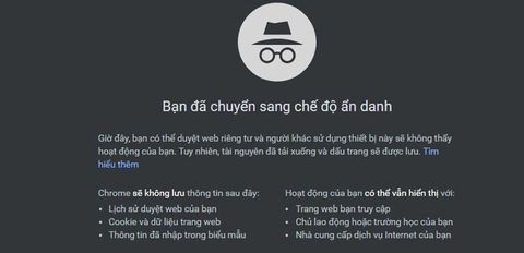 Chế Độ Ẩn Danh Trên Di Động Và Những Điều Bạn Cần Biết