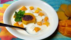  Cách làm chè xoài pudding ngọt ngào,hấp dẫn cả nhà đều thích 