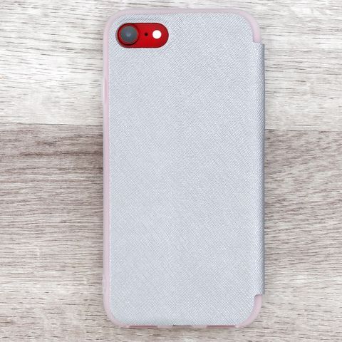 Ốp lưng iPhone 7-8 Nắp gập TechFlip II Meeker Xám