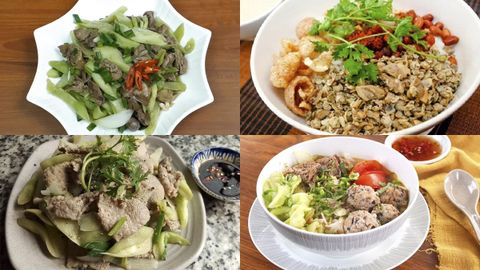 Tổng hợp 15 món ăn từ dọc mùng ngon dễ làm đổi vị bữa cơm gia đình