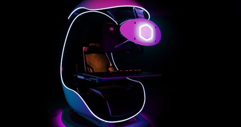 Chiêm Ngưỡng Bộ Gaming Cockpit Đến Từ Tương Lai Của Cooler Master