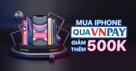 Sắm iPhone, iPad chính hãng qua VNPAY QR để được giảm giá nào cả nhà ơi, vừa tiện vừa tiết kiệm, không biết thì thiệt thòi lắm
