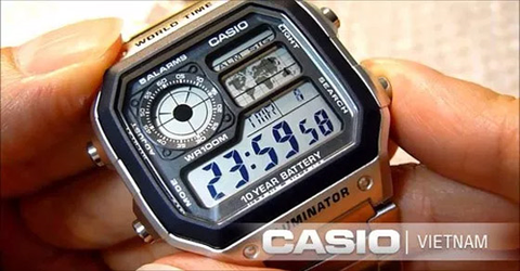 Cách chỉnh ngày giờ trên đồng Casio 4 nút đơn giản