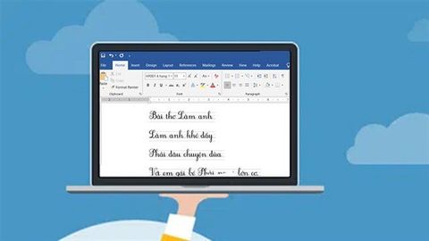 Hướng dẫn 4 bước tải font chữ tiểu học | Font chữ viết tay Tiếng Việt chuẩn